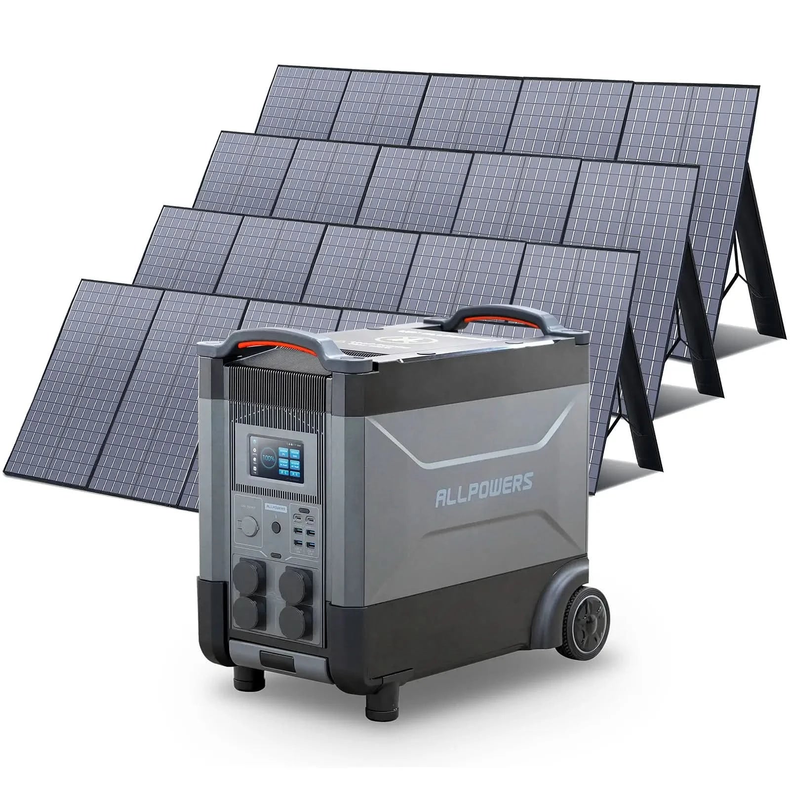 ALLPOWERS Zonnegeneratorset 4000W (R4000 + SP037 400W zonnepaneel)