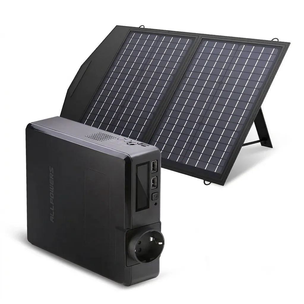 ALLPOWERS Solar Generator Kit 200W (S200 + SP020 60W Solar Panel)