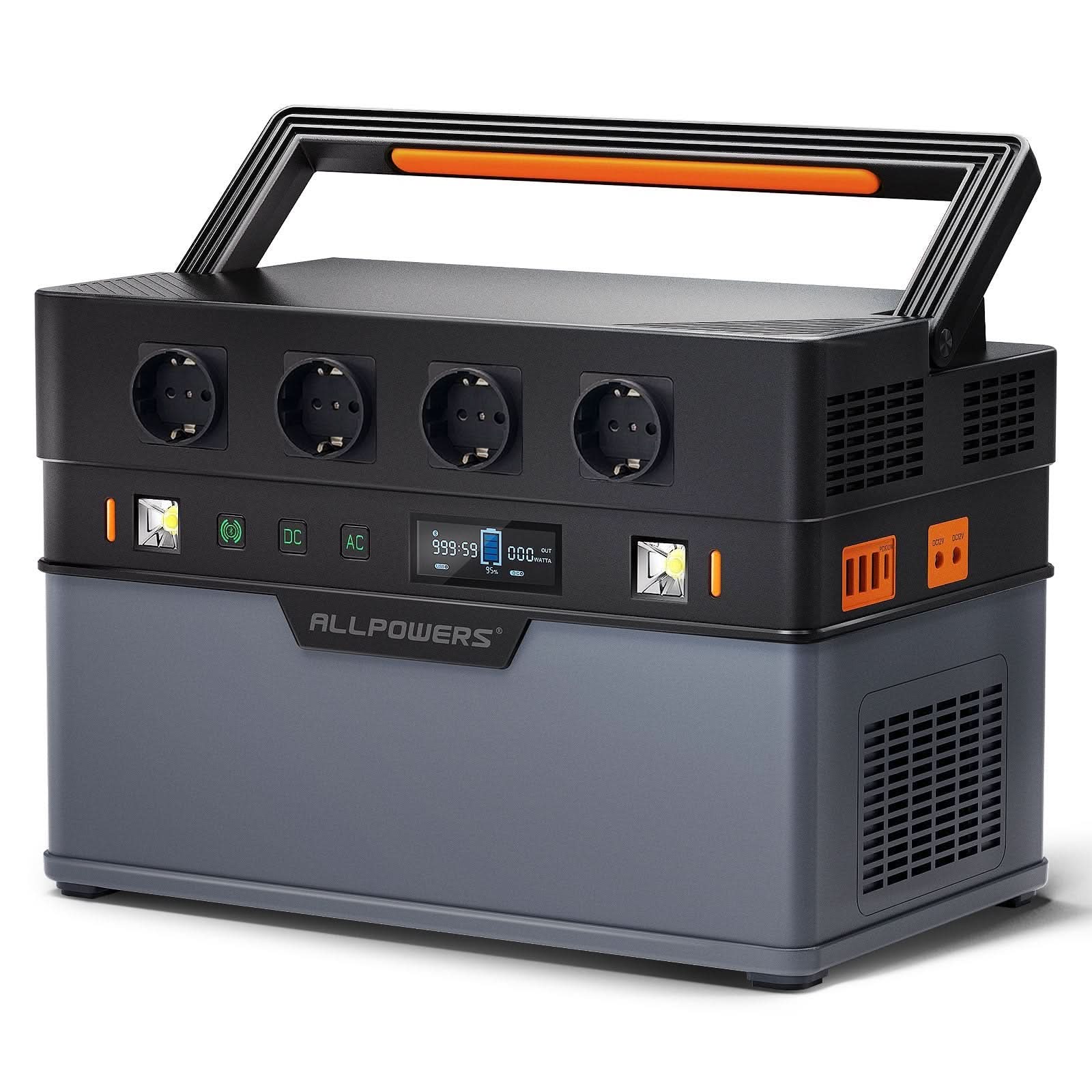 ALLPOWERS S1500 Draagbaar Energiestation 1500W 1092Wh