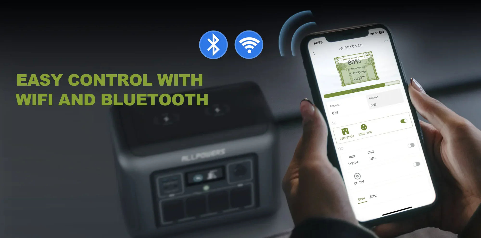 R15000_CONTRAL3_easy control with WIFI and bluetooth