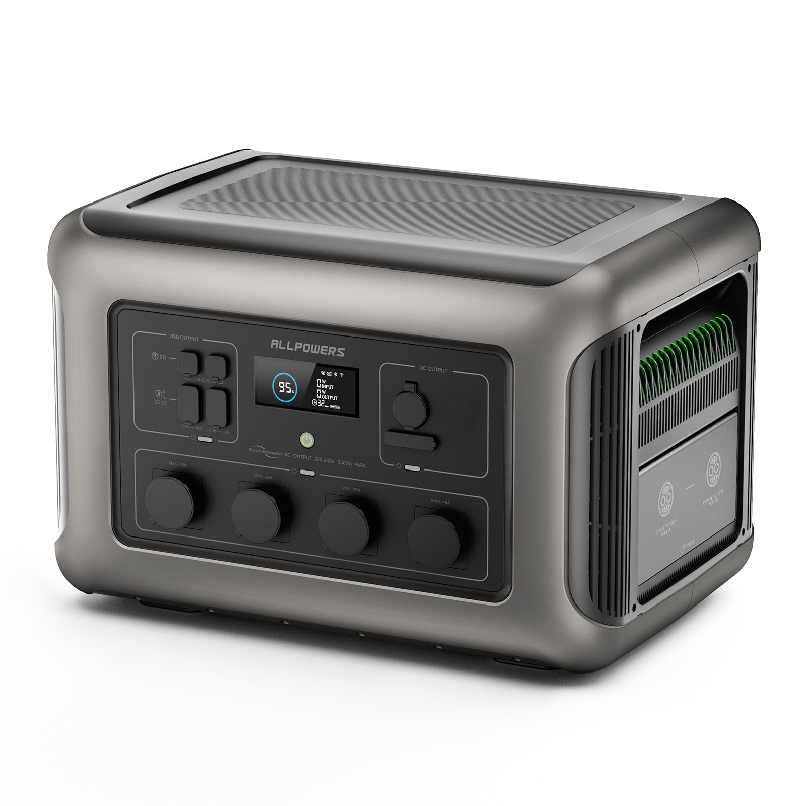ALLPOWERS R3500 Thuis Back-up Energiestation 3500W 3168Wh