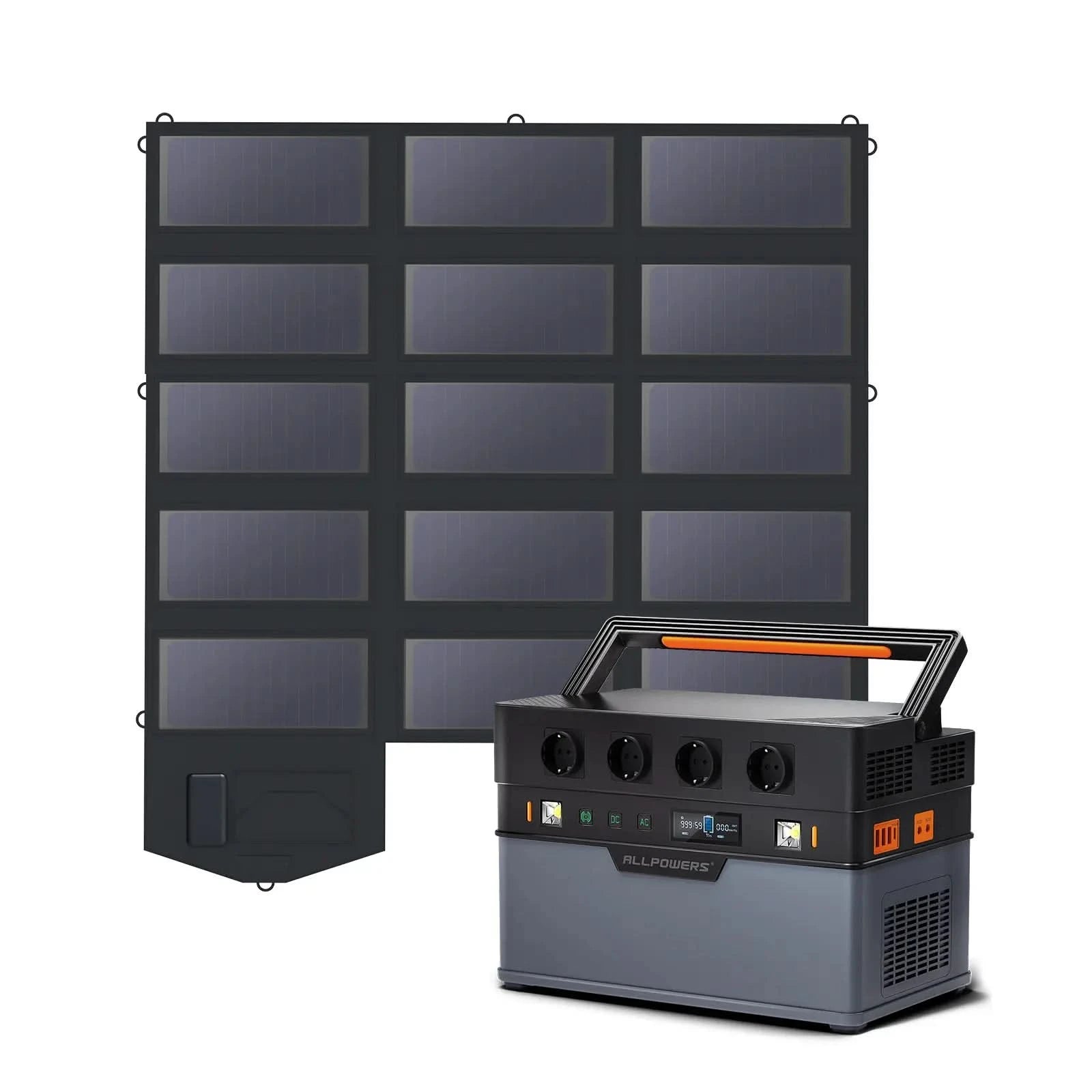 ALLPOWERS Zonnegeneratorset 1500W (S1500 + SP012 100W zonnepaneel)