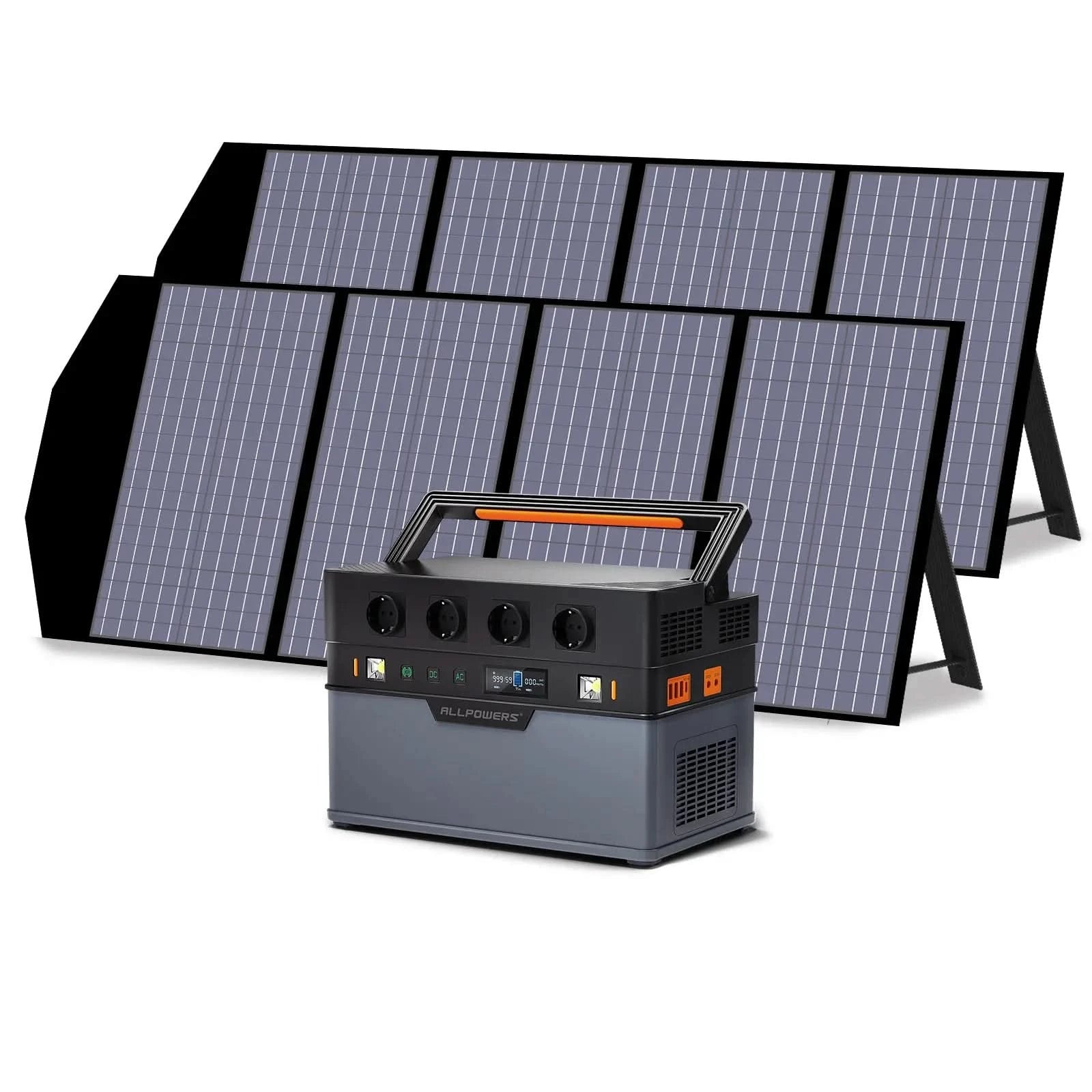 ALLPOWERS Zonnegeneratorset 1500W (S1500 + SP029 140W zonnepaneel)