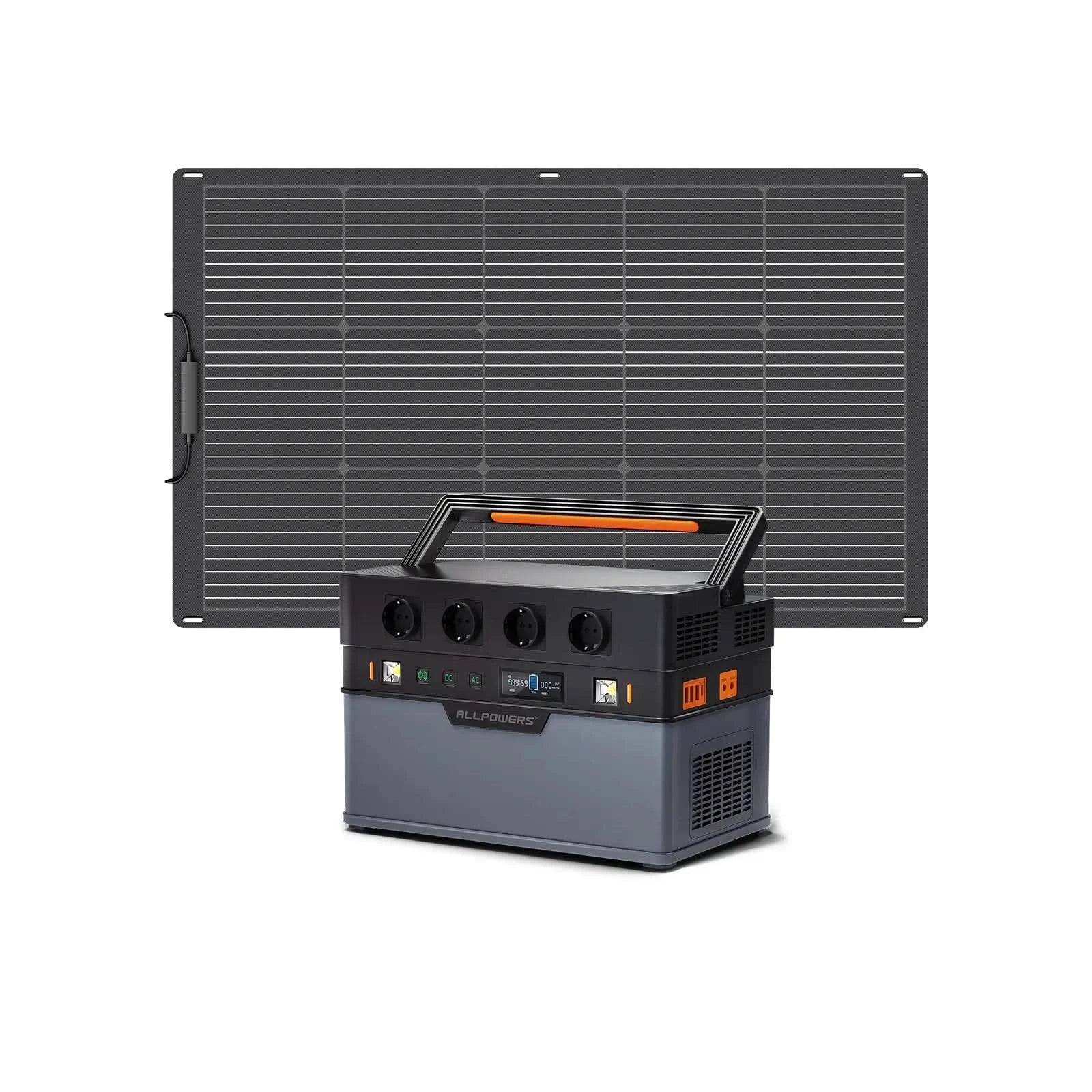 ALLPOWERS Zonnegeneratorset 1500W (S1500 + SF100 100W flexibel zonnepaneel)