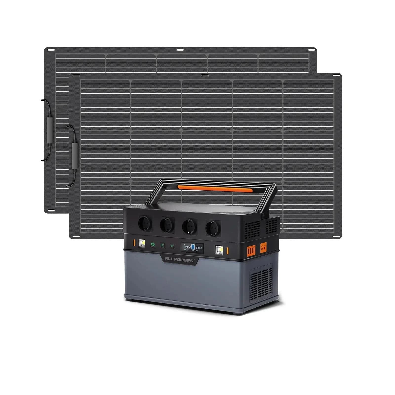 ALLPOWERS Zonnegeneratorset 1500W (S1500 + SF100 100W flexibel zonnepaneel)