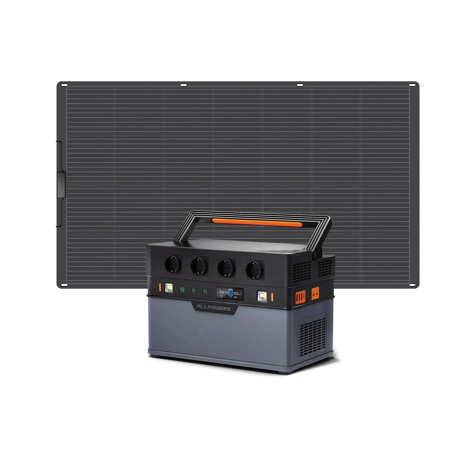 ALLPOWERS Zonnegeneratorset 1500W (S1500 + SF200 200W flexibel zonnepaneel)
