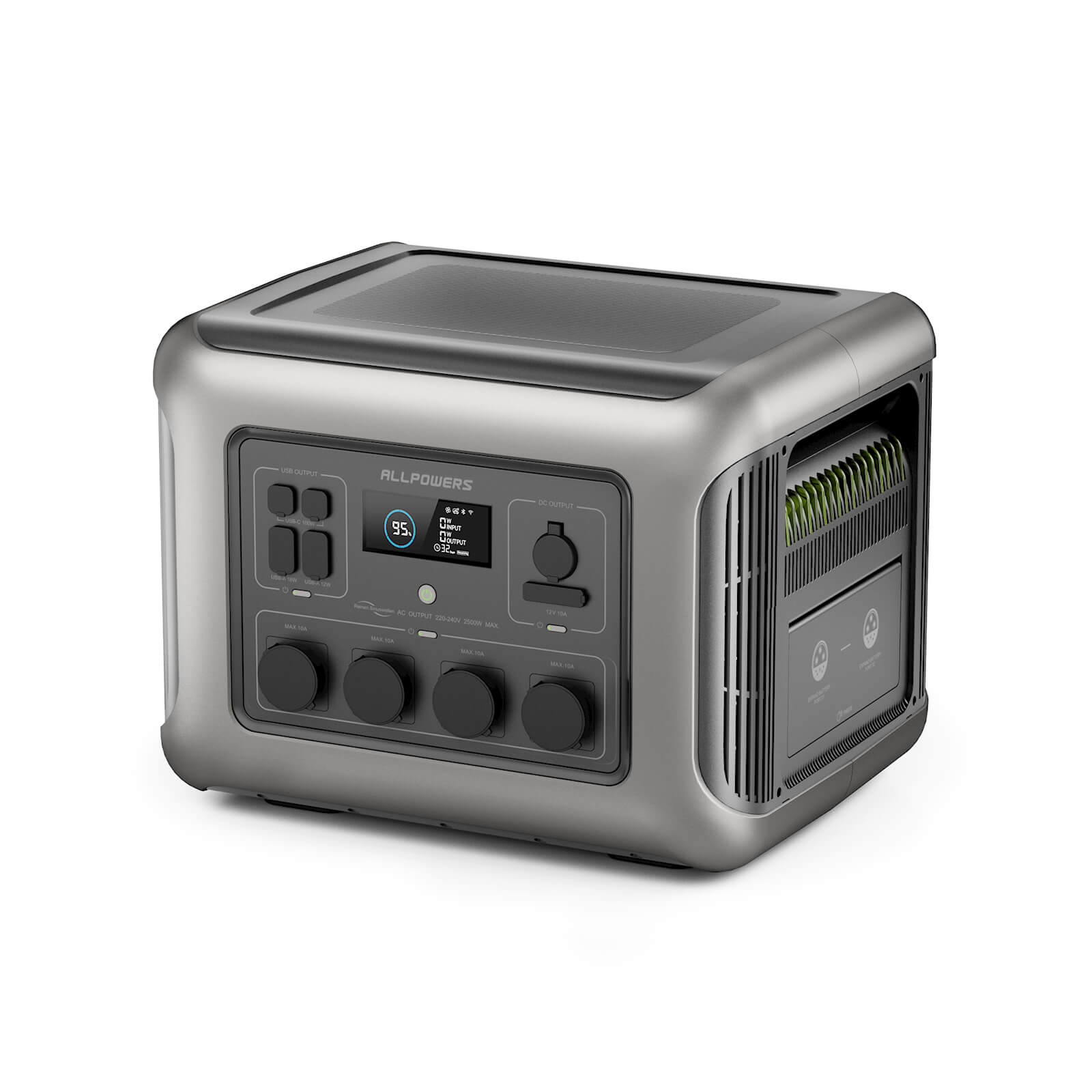 ALLPOWERS R2500 Draagbaar Energiestation 2500W 2016Wh LiFeP04 Accu